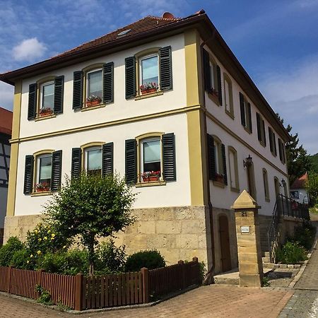 Exklusive Ferienwohnung Geisfeld Buitenkant foto
