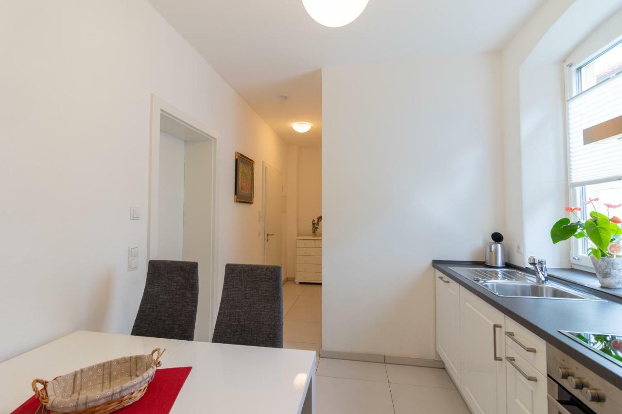 Exklusive Ferienwohnung Geisfeld Buitenkant foto