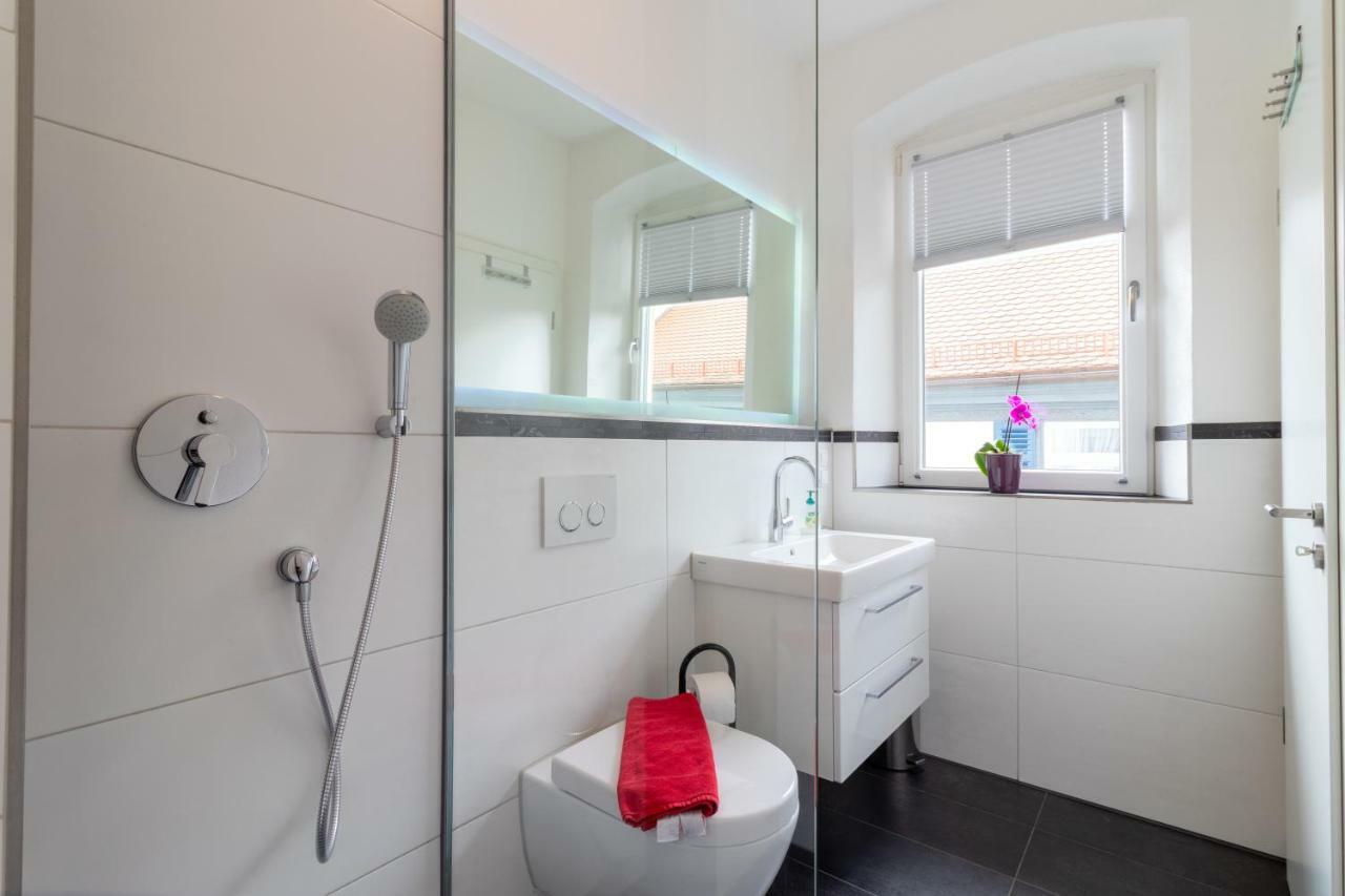 Exklusive Ferienwohnung Geisfeld Buitenkant foto